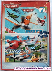 VENDO DOS PUZZLES INFANTILES, Winnie the Pooh y Aviones