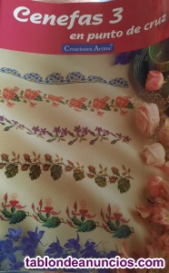 Cenefas 3 en punto de cruz Creaciones Artime