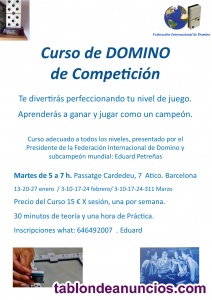 Curso de DOMINO de competici�n