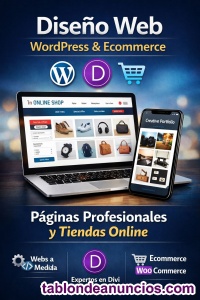 Dise�ador Web Profesional | WordPress � Divi � Tiendas Online