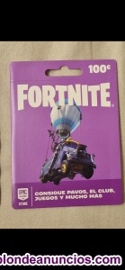Venta de tarjetas de pavos para fornite