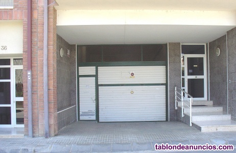 Alquiler de garaje en C. Avila 34 Cardedeu