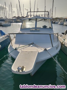 Barco rodman 700 para pesca deportiva