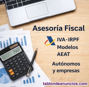 Asesor�a fiscal IVA IRPF, modelos. Particulares, aut�nomos y empresas