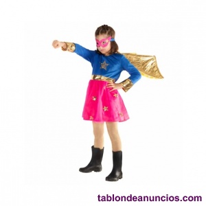 Disfraz Superheroina Imaginarium 116-122 (Nuevo, sin estrenar)