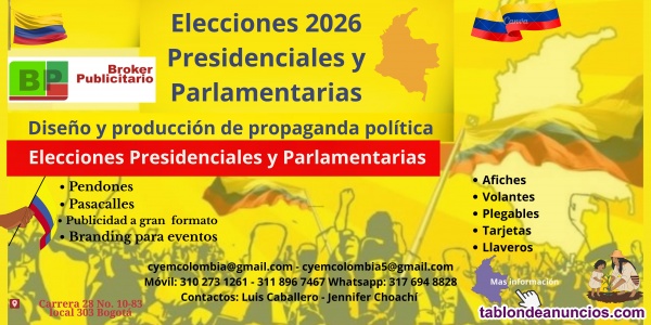 Elecciones 2026 Presidenciales y Parlamentarias