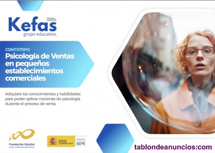 Curso oficial y gratuito de Psicolog�a de Ventas (online)