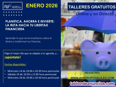 Taller educaci�n financiera online gratuito