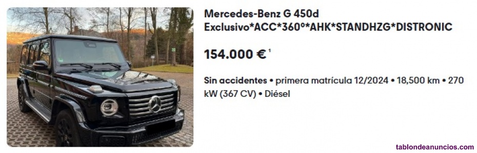 Mercedes-Benz G 450d