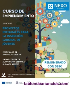 Formaci�n becada y gratuita para j�venes desmpleados.