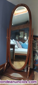 Espejo antiguo madera