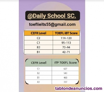 Toefl ielts toeic fce cae