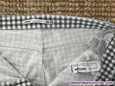 Pantalones Espa�a, Lefties, Denim Woman.