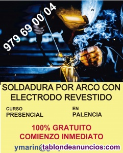 Curso de SOLDADURA POR ARCO CON ELECTRODO REVESTIDO