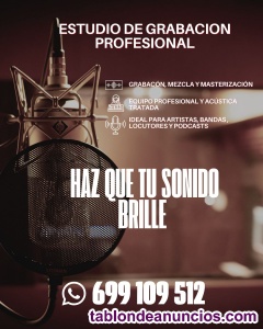 Estudio de Grabaci�n Profesional