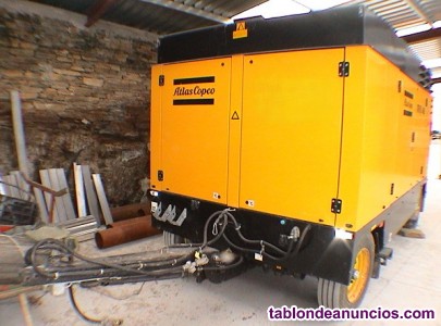 Equipo de perforacion compresor maquina camion remolque