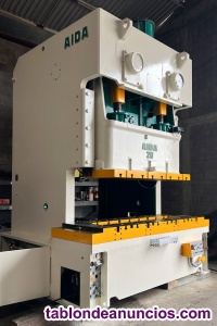 Troqueladora usada aida 200 ton 