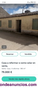 Casa para reformar 