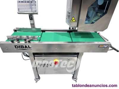 Etiquetadora autom�tica dibal ls3000 