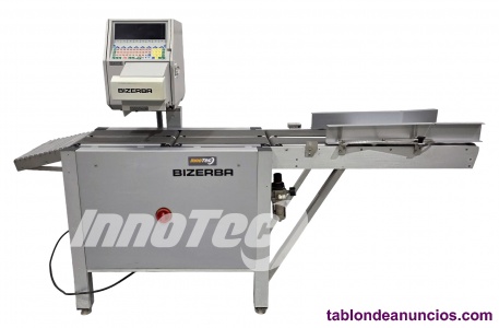 Etiquetadora pesadora autom�tica bizerba gv