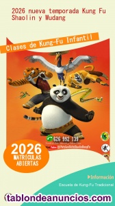 Clases de Kung Fu en Madrid - Infantil y Adultos.