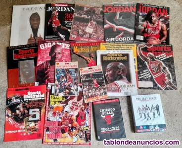 Michael Jordan - Colecci�n �nica de libros, revistas, DVD y pegatinas - NBA