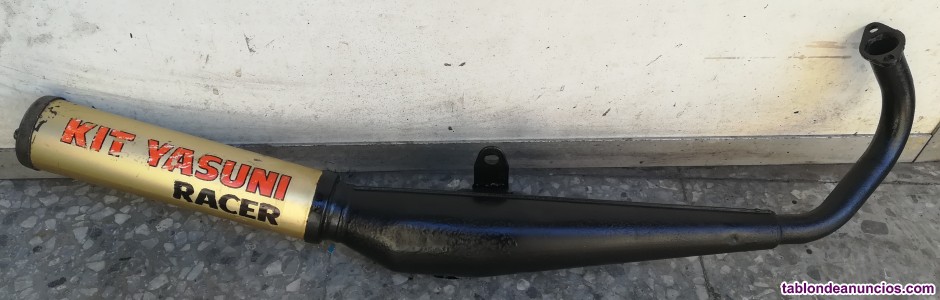 Tubos escape y tubarro vespinos sc, alx y f9. 