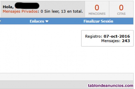 Vendo Cuentas de ForoCoches