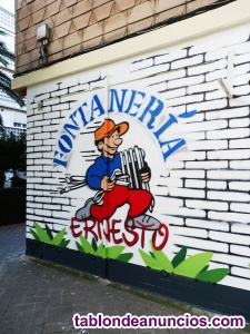 Murales pintados a mano desde 50 euros el metro cuadrado