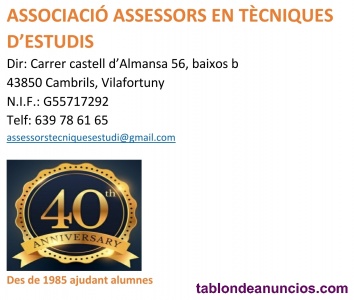 Busco profesores particulares para trabajar en una academia 