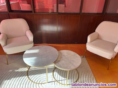 Venta de sillones y mesas