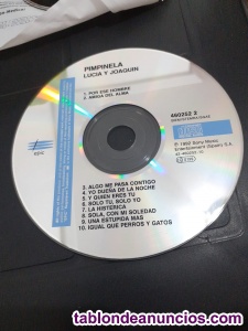 Vendo un cd de pimpinela, luc�a y joaqu�n 1992