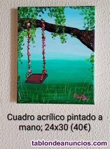 Cuadros pintados a mano 