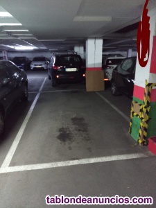 Alquilo plaza de garaje 