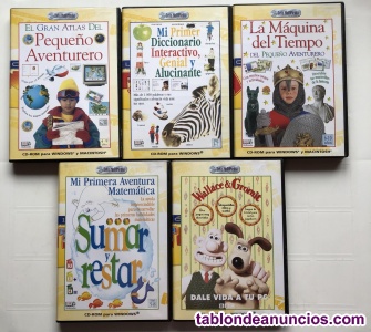 Cinco Juegos Educativos PC Muy Divertidos