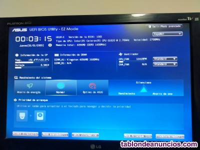 Venta de ordenador y componentes 