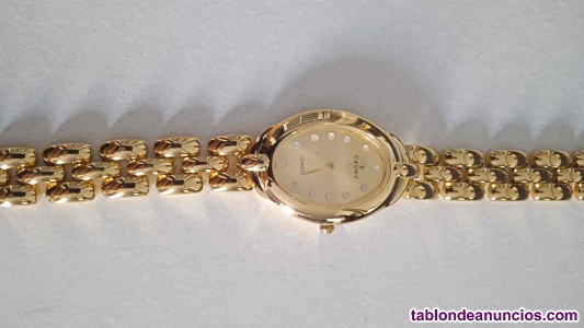 Reloj elegante se�ora cauny  dorado
