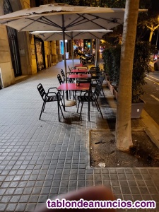 Directo de propietario traspaso bar restaurante  terraza 4 mesas 