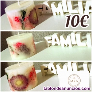 Velas artesanales / Regalos y eventos