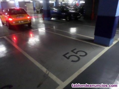 Alquiler plaza de garaje