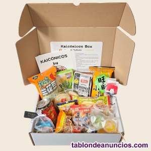 Cajas regalo de snacks asi�ticos