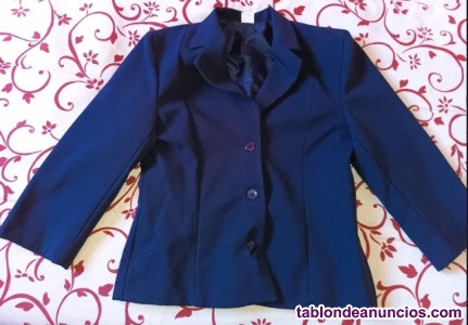Chaqueta de mujer azul marino- dibutti