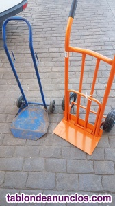 Carretillas de carga para mudanzas y transporte