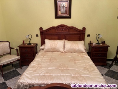 Habitaci�n Matrimonio madera maciza con REGALOS