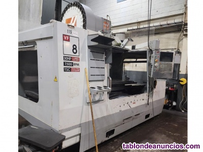 Centro de Maquinado HAAS VF-8 2008 36" x 64"