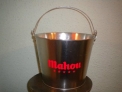 Cubo metlico cerveza MAHOU  cinco estrellas