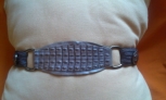 Fotos del anuncio: Cinturon hancho de cocodrilo y tela