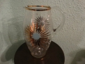 Fotos del anuncio: Antigua jarra de cristal pintada a mano