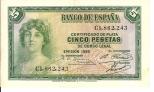 Fotos del anuncio: Billete de cinco pesetas