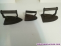 Lote de 3 planchas antiguas